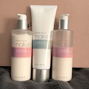 Bath and Body Works True Blue Naked